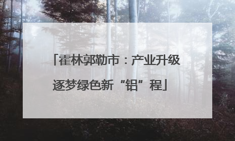 霍林郭勒市：产业升级逐梦绿色新“铝”程
